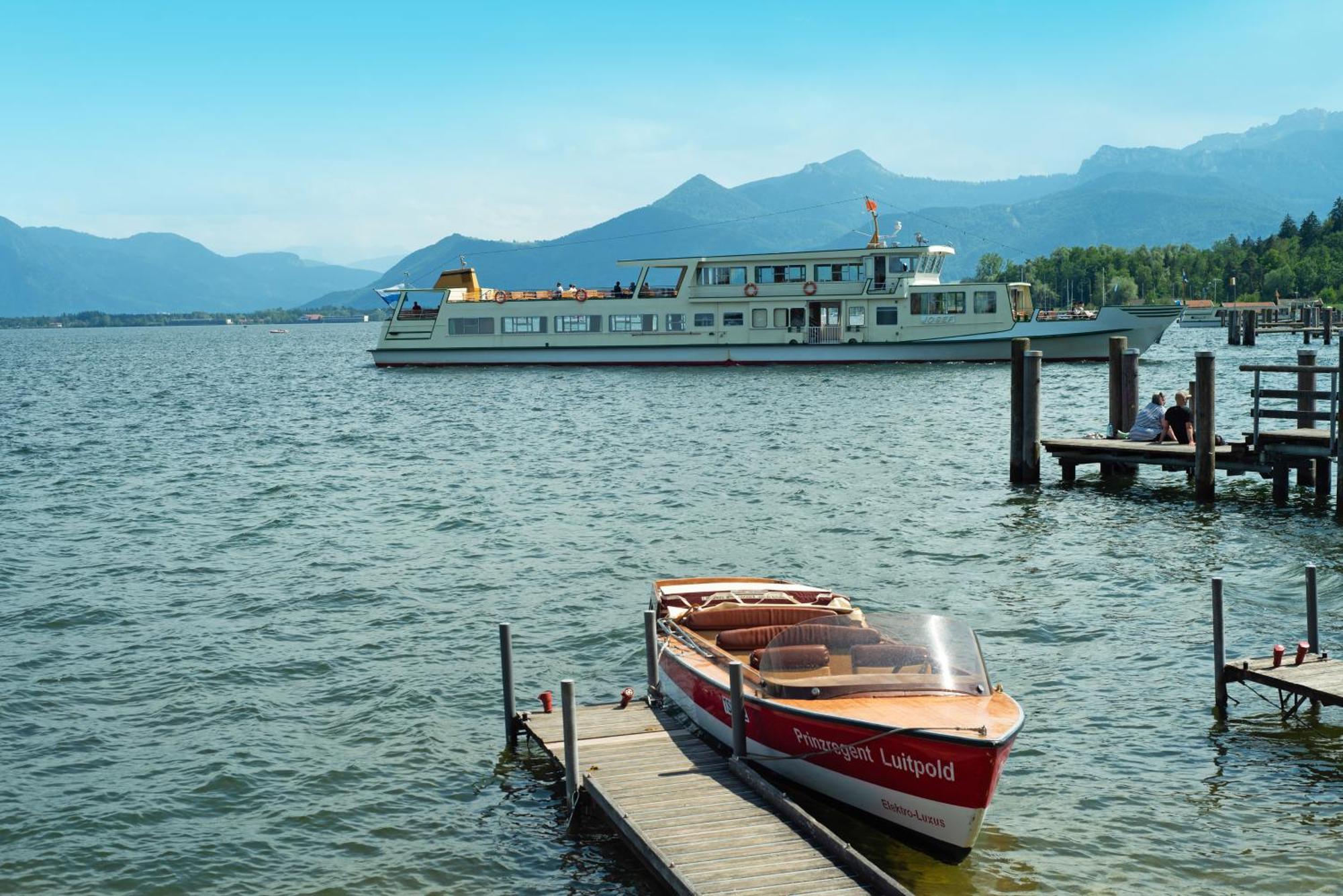 Ferienwohnung Mit Garten Am Chiemsee Prien am Chiemsee Eksteriør bilde