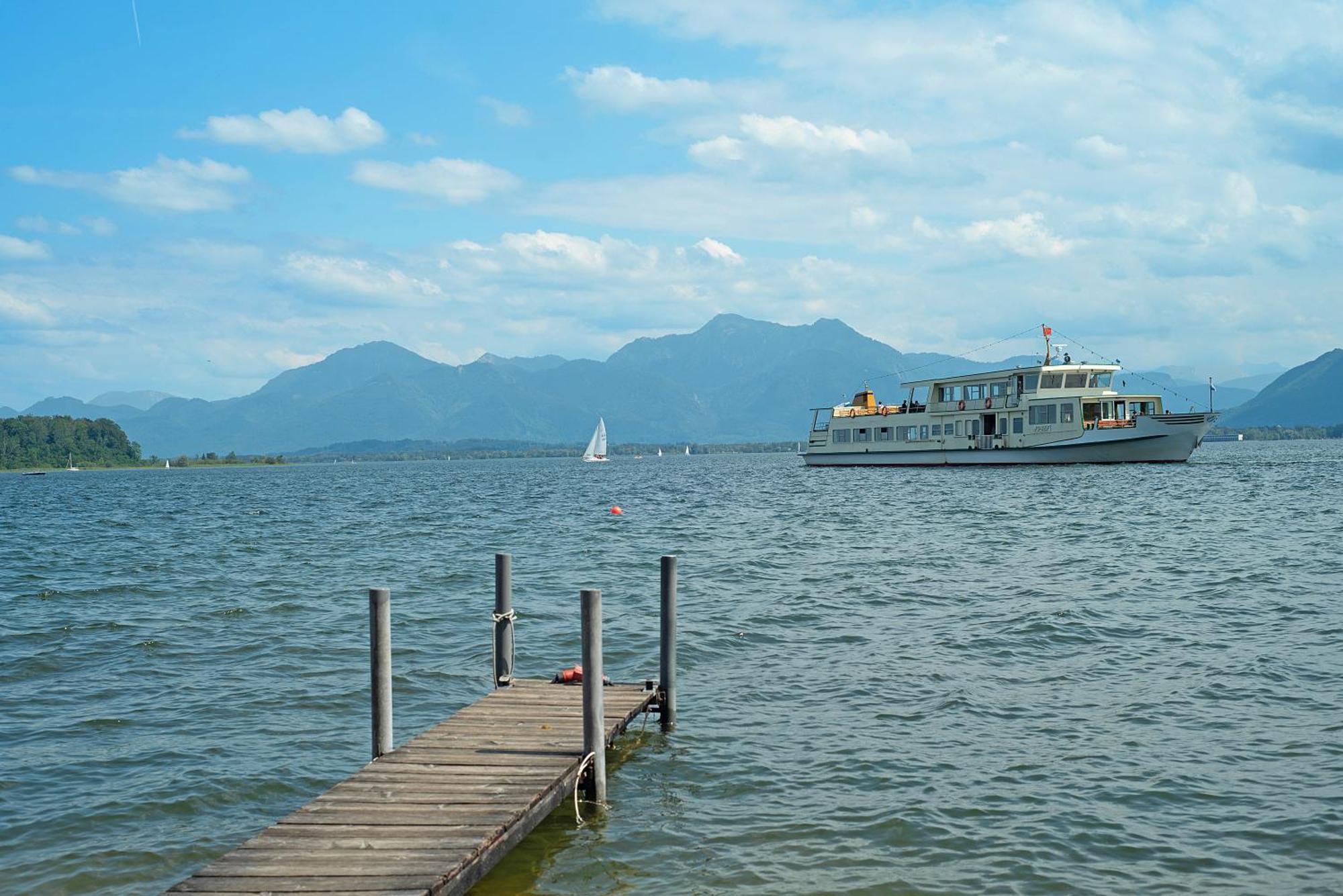 Ferienwohnung Mit Garten Am Chiemsee Prien am Chiemsee Eksteriør bilde